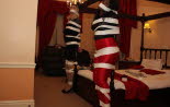 Transsexuals bound and gagged wanting to suck cock in bondage