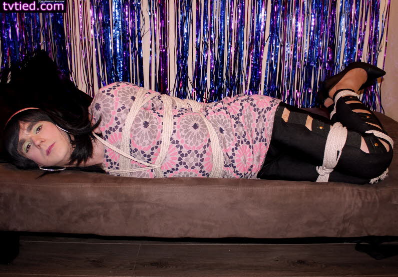 Transsexuals bound and gagged wanting to suck cock in bondage